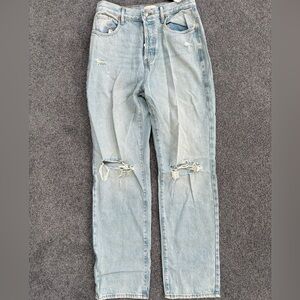 Pacing high rise dad Jean